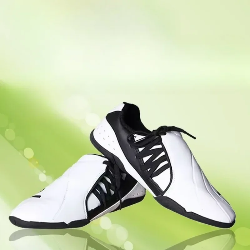 Martial Arts Shoes Professional Martial arts shoes Men Women Soft Bottom Tai Chi shoe Couples White Taekwondo Shoes Unisex Comfortable Wushu Shoe