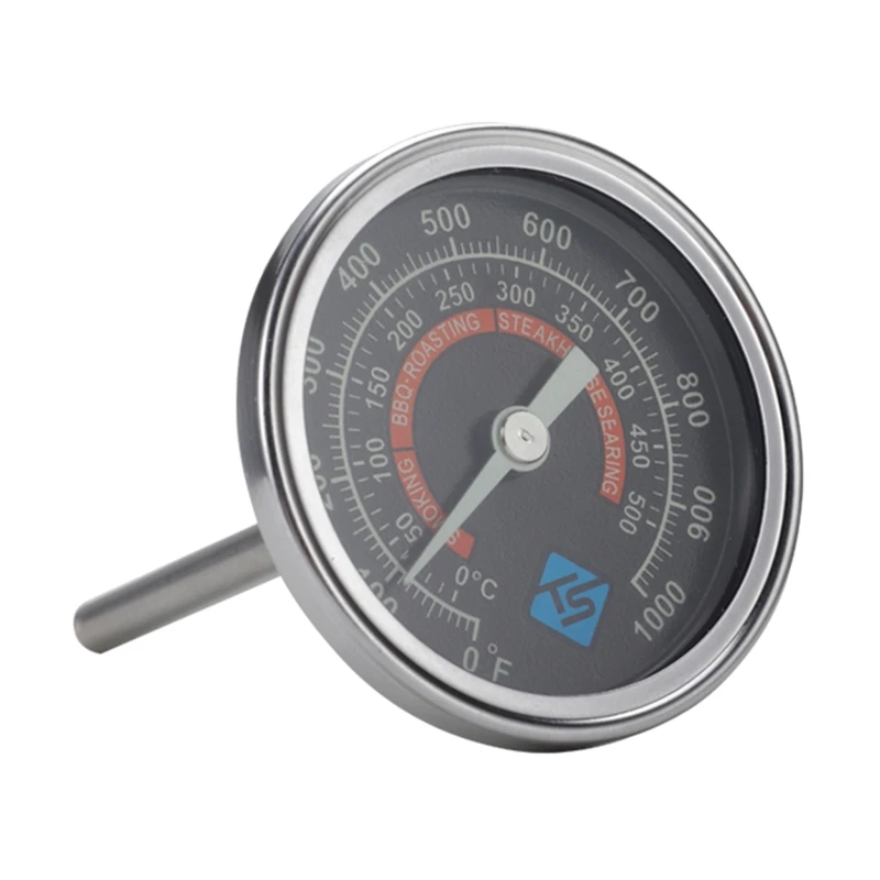 

BBQ Smoker Grill Spit Pit Thermometer ℃/℉ Roaster Temperature Gauge for W Night 94PD
