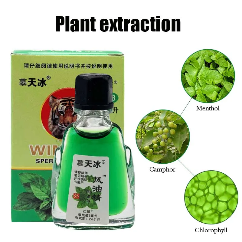 Tiger Balm Fengyoujing For Headache Sickness Dizziness Medicinal Oil Motion Sickness Refreshing Mosquito Bites Pain Essence Oil