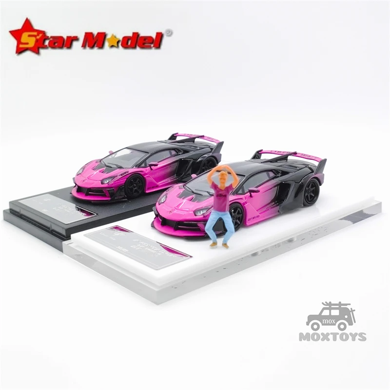 ミニカー LBWK LP700-4 Pink PGM 1:64 Pink LBWK Aventador LP700-4 Round Sports Model