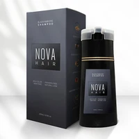 Nova – shampoing 3 en 1 pour hommes et femmes, teinture instantanée, contrôle du sébum moelleux, produits de soins capillaires, nourrissant 1
