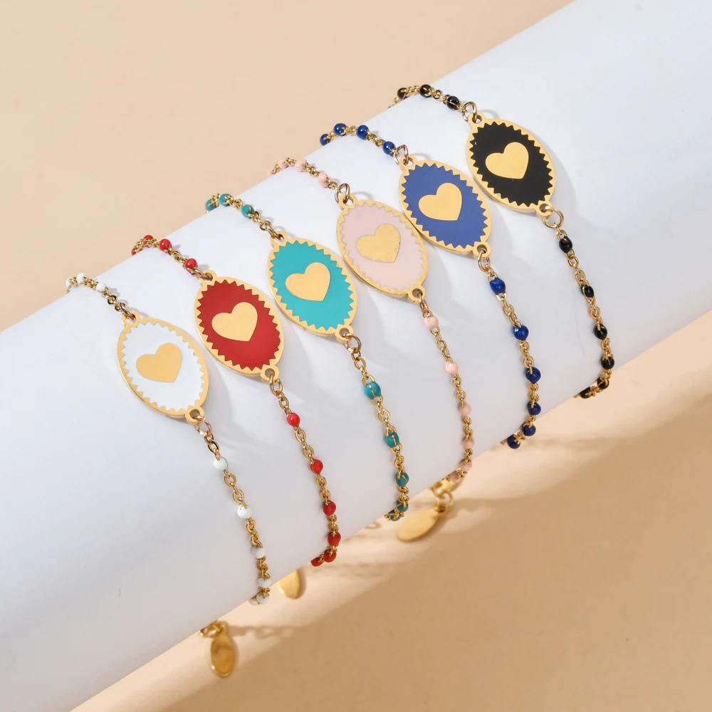 Stainless Steel Bracelets Trendy Fine Bell Clovers Pendant Beads Layer  Chain Fashion Bracelet For Women Jewelry Festival From Torress, $16.13 |  DHgate.Com