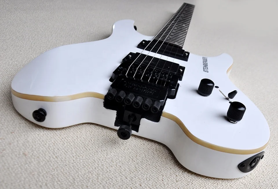 ギター/ヘッドレスギター/ノーブランド ファンなしのエレキギター,ヘッドレス,2022 nk,6弦,深い青の