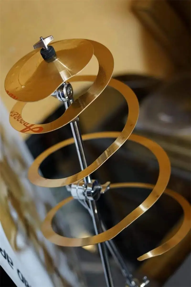 Spiral B8 Material Effects Cymbals 10/12/14 inch Drum Accessories Percussion Musical Instrument