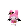 Sanrio Kuromi My Melody Keychain Cartoon Halloween Plush Toys Kawaii Hello Kitty Doll Backpack Pendant Decoration Holiday Gift 4