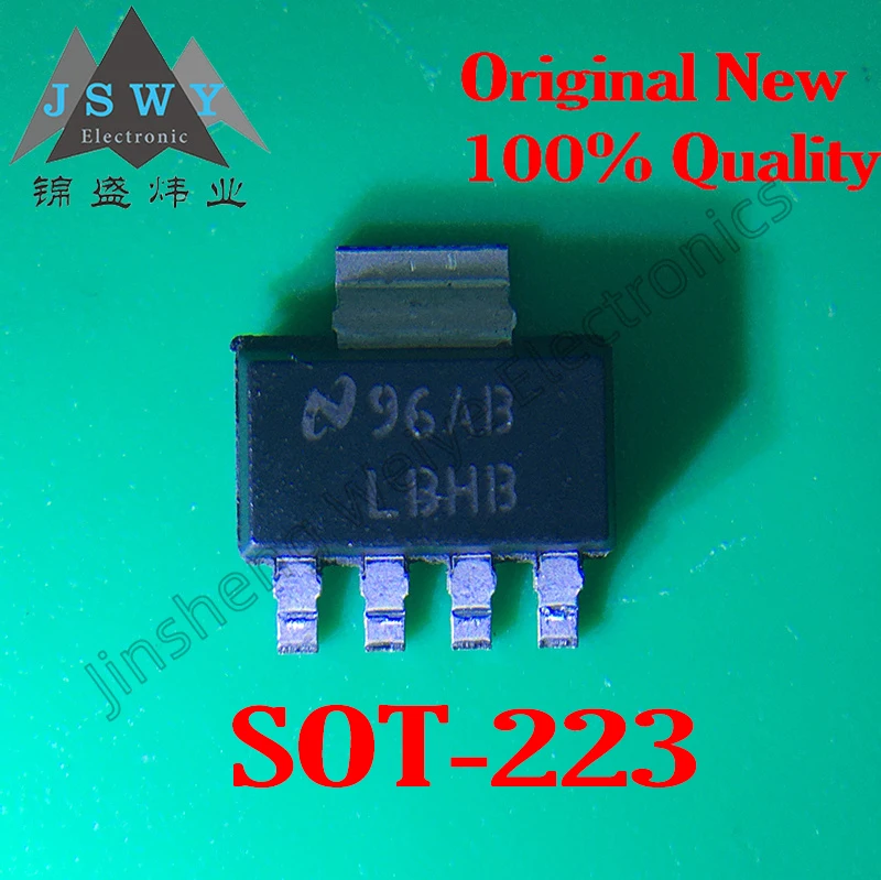 

LP3964EMP-2.5 LP3964EMPX-2.5 screen printed LBHB SOT223 voltage regulator IC 100% brand new free shipping 1-30PCS