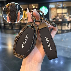 Premium Car Key Case Cover Shell - Remote Holder & Keychain Accessories (Black3)