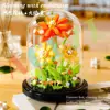 Diy Micro Flower Building Blocks Mini Bricks Particles Eternal Life Flowers Home Decoration Assembling Puzzle Toy Children Gift 5