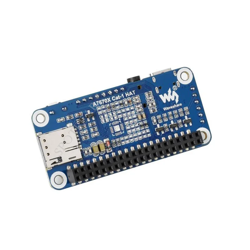   Ȯ , Cat-1/GSM/GPRS/GNSS HAT LTE Cat-1 / 2G  GNSS Ŵ, A7670E