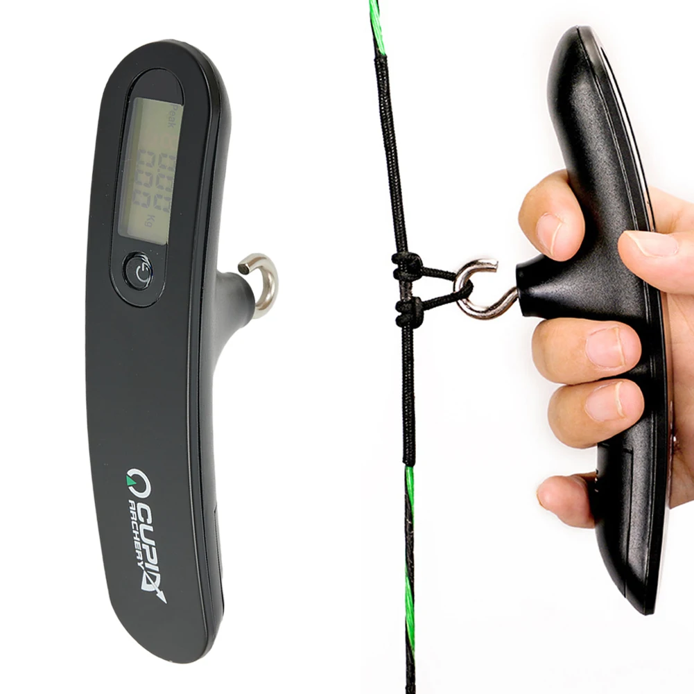 

Pull Weight Double Measurement Bow And Arrow Luggage Scale Electronic Scale Portable Travel Bag Weighting Hanging Scale