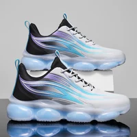 Men's Fashionable Casual Sneakers - Plaid and Breathable Casual Shoes, Suitable for All Seasons, Lace-Up Closure Design, All Year Round Style