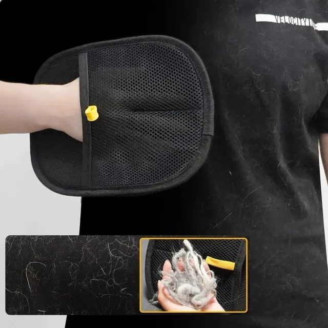 Pet Grooming Gloves Pet Hair Remover Brush Kitten Cleaning Glove Removing Dog Cat Hair From Sofa Carpet Clothes Pet Supplies﻿ ﻿ 4