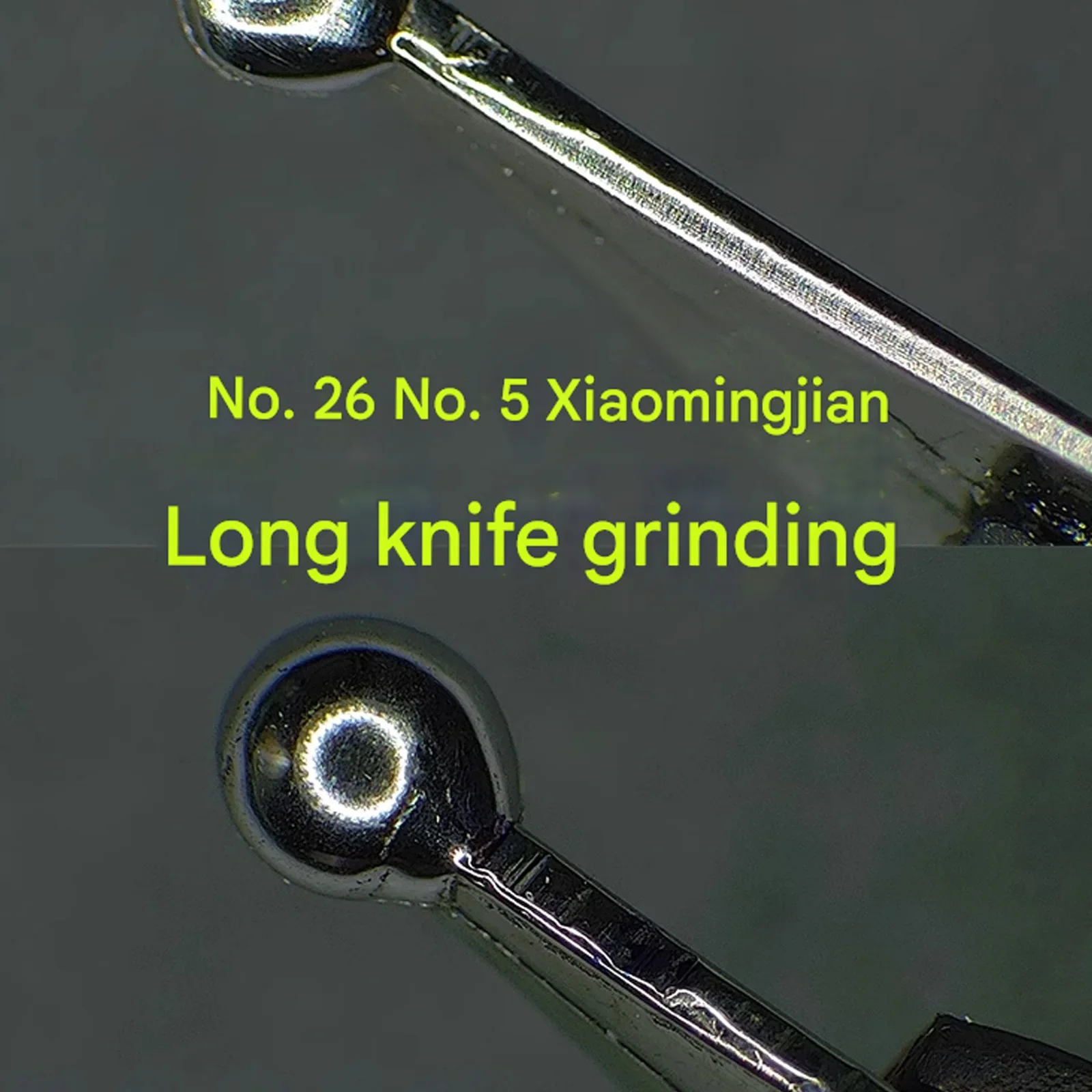 Polishing Pen Nib Precision Grinding Long Knife Grinding No.5 and No.6 Mingjian Nib 35mm 26mm Repairing Pen Nib Tools stationery 2