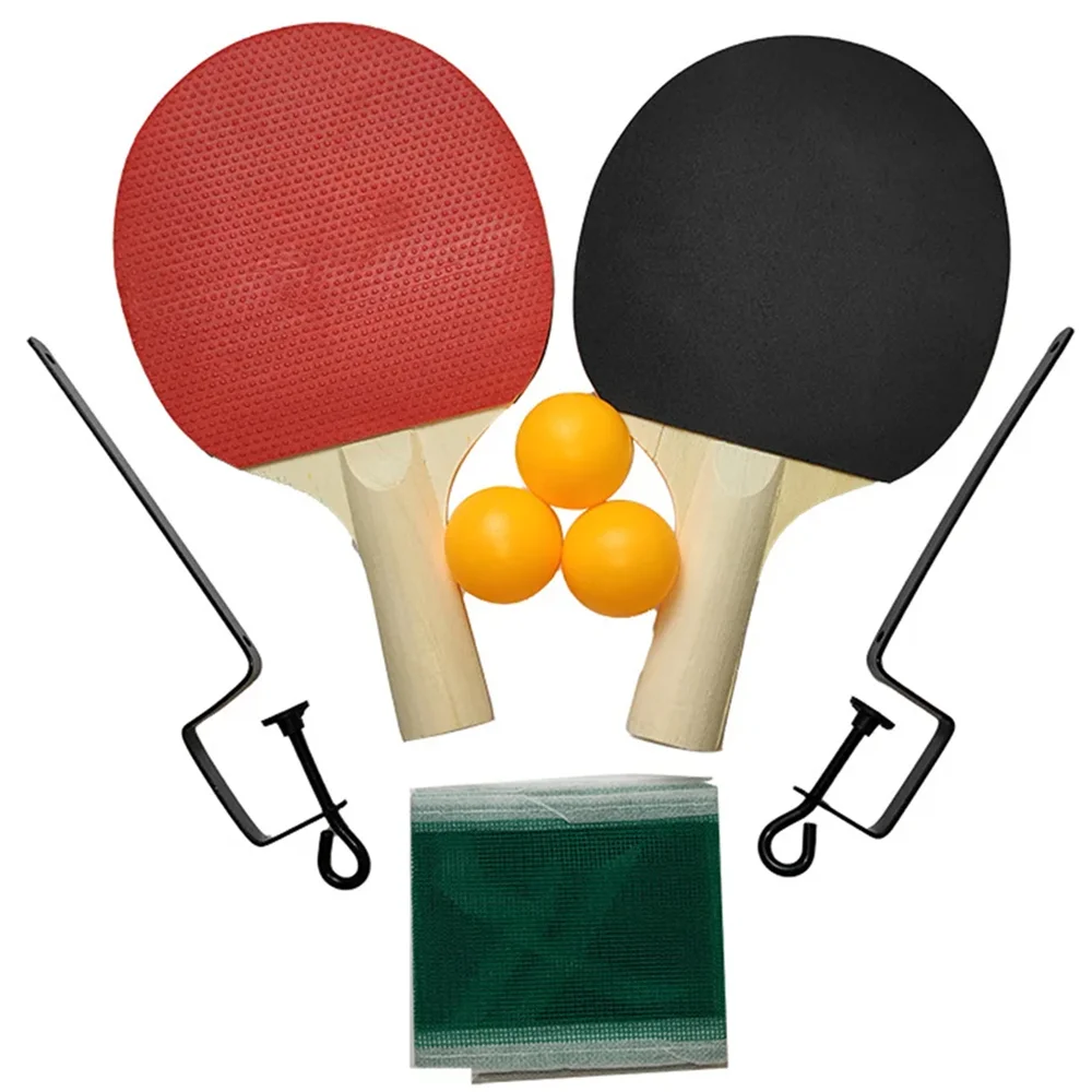 Ping-Pong-Set-2-Rockets-3-Balls-Back-To-Dock-1-The-Net-Table-Tennis ...