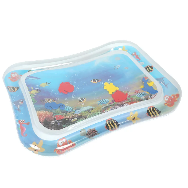 Baby Water Mat Pat Pad Spray Inflatable Different Patterns Water Cushion Marine Life Mat Ice Accessories Play Pool