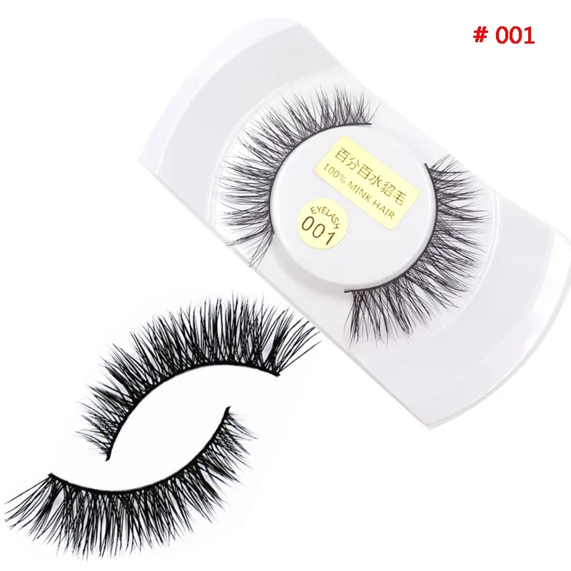 1 Pair Ciglia Finte Professionali 100% di Visone Dei Capelli Fatti A Mano di Modo Crossed Ciglia Strumenti di Bellezza Cosmetici Trucco Essenziale