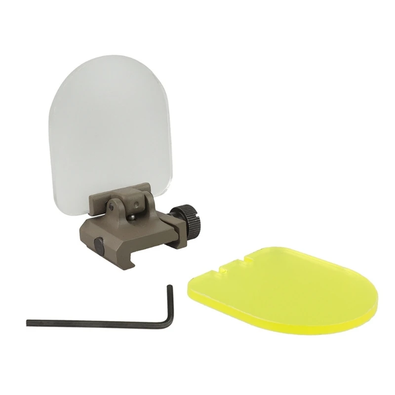 Tactically Lens Screen Cover Foldable Hunting Lens Protector Scope Lens Screen Cover Shield for Airsoft Hunting DropShipping