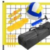 Rete da badminton professionale standard pieghevole portatile Sport all'aria aperta per interni Pallavolo Tennis Training Reti quadrate Maglia 1