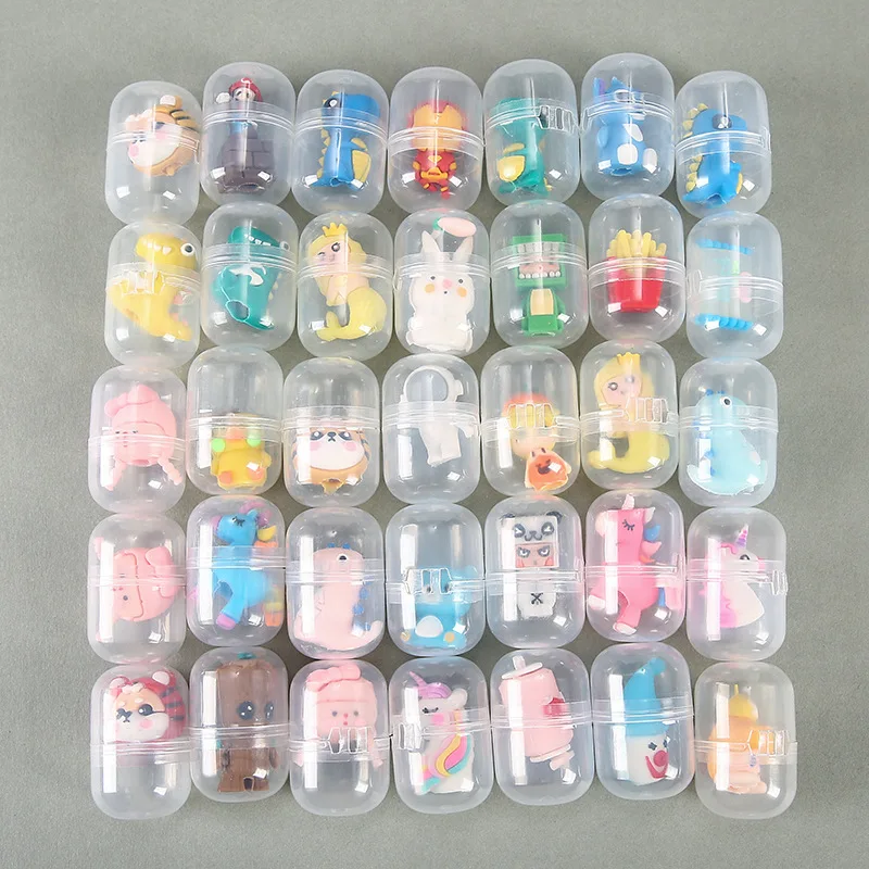 Party Toys 8Pcs Cartoon Mixed Round Ball Animal Surprised Small Gift Wedding Birthday Party Favors