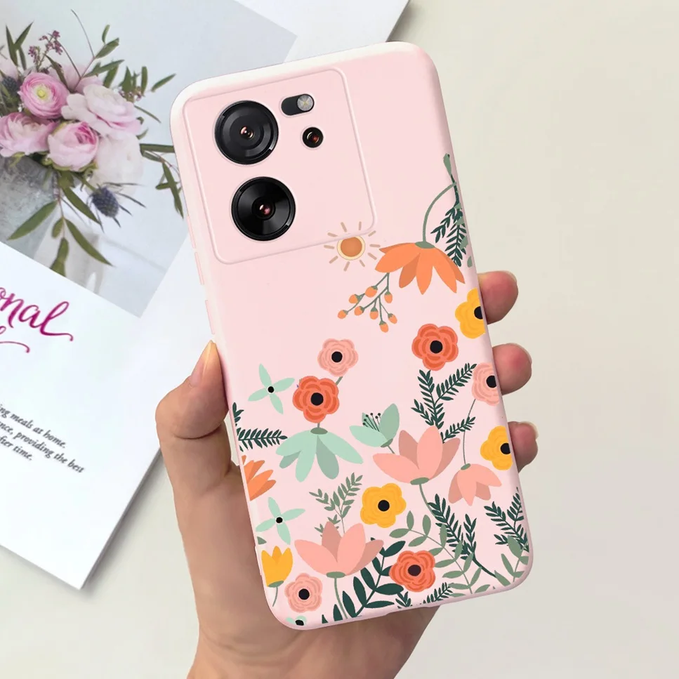 For Xiaomi 13T Case 13 T Pro 5G Candy Paint Soft Silicone Shockproof Phone Cases For Xiaomi 13T Mi13T Pro Bumper Cover Capa