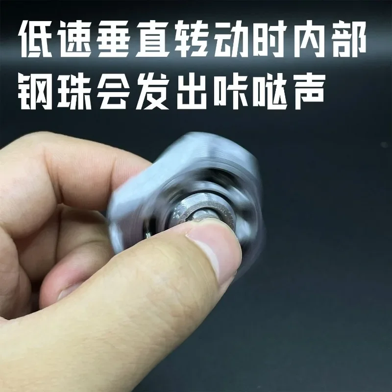 Stress Relief Toy Fidget EDC Rotor Fidget Spinner Depression Black Technology Trendy Toy Advanced 3D Printing Holiday Gift