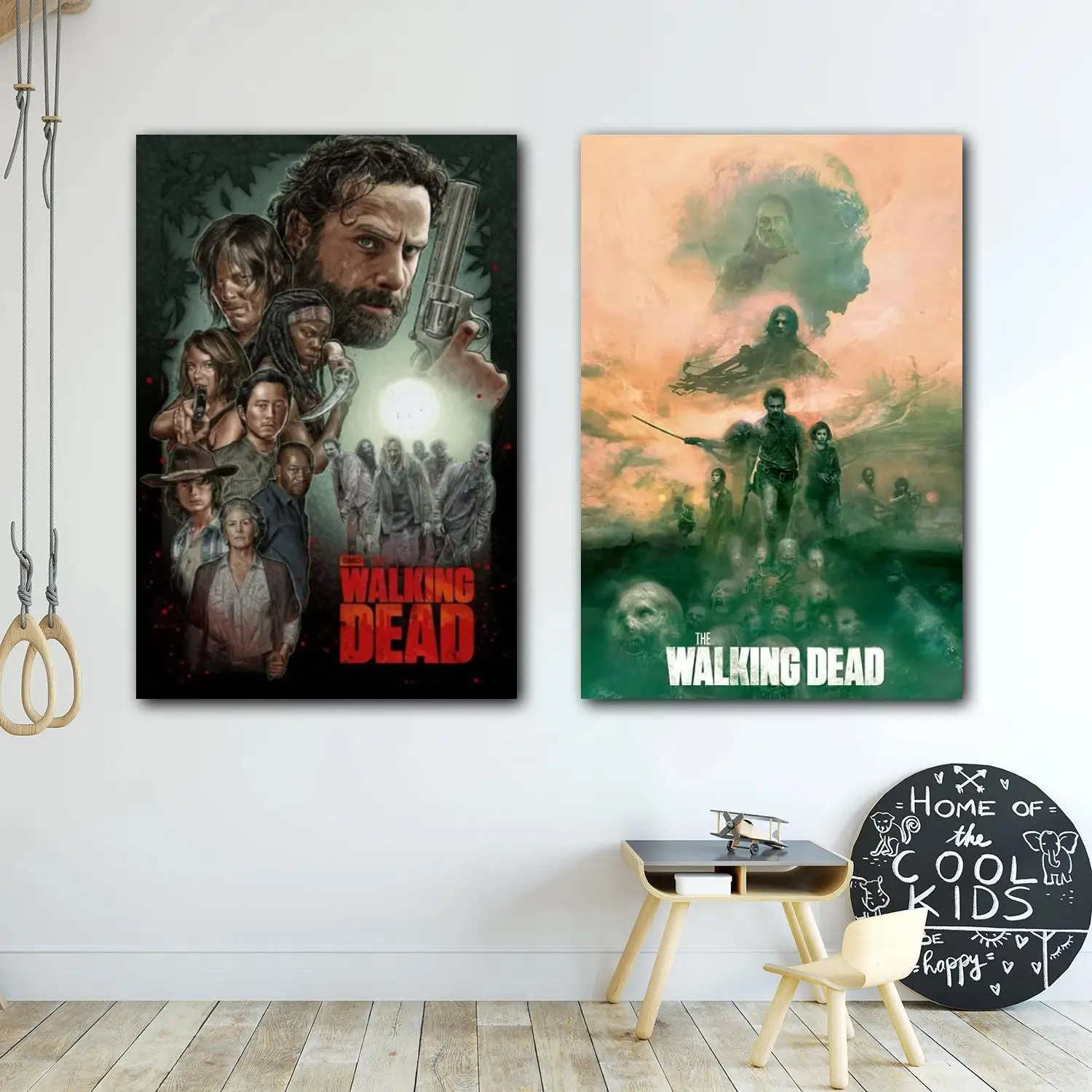  The Most Exciting Game Poster Walking Dead Game Canvas Poster  Print: Posters & Prints