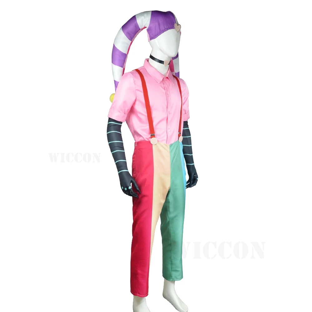 Fizzarolli Cartoon Helluva Cosplay Boss Cosplay Fantasy Costume Disguise For Women Shirt Pants Hat Adult Halloween Carnival Suit 42 Fizzarolli Cartoon Helluva Cosplay Boss Cosplay Fantasy Costume Disguise For Women Shirt Pants Hat Adult Halloween Carnival Suit 31