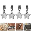 4pcs Tablecloth Weights Marble Table Cover Weights Anti-Skid Outdoor Curtain Shower Pendant Drapery Weights Table Cover Clips 1