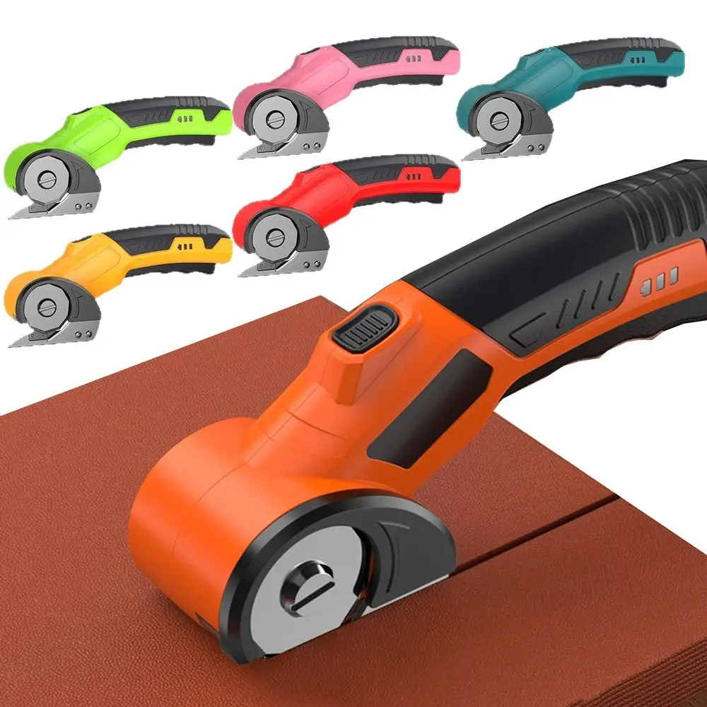Safety Lock Electric Shears Accurate Cutting Fast Cutting Cardboard Cutter Comfortable Grip Quiet Operation Leather Cutting Tool