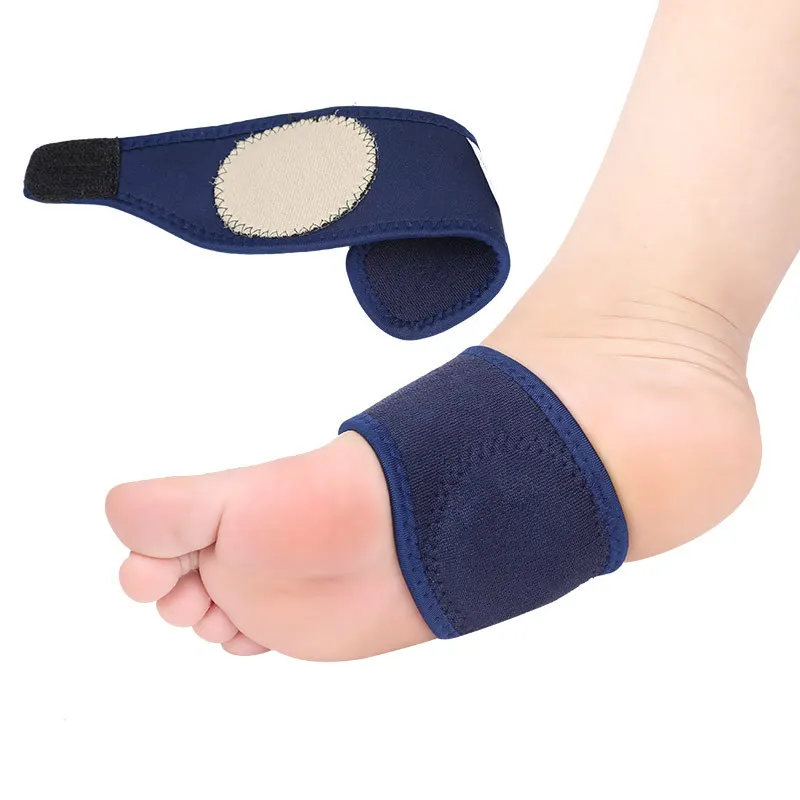 Arch Support Wrap Plantar Fasciitis Brace Support Flat Feet and Fallen Arches Ease Heel Pain with Soft Pad Washable and Reusable