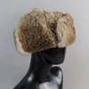 New Men Russian Winter Real Rabbit Fur Bomber Hat Super Warm 100% Natural Rabbit Fur Hats Male Full Pelt Genuine Rabbit Fur Cap 4