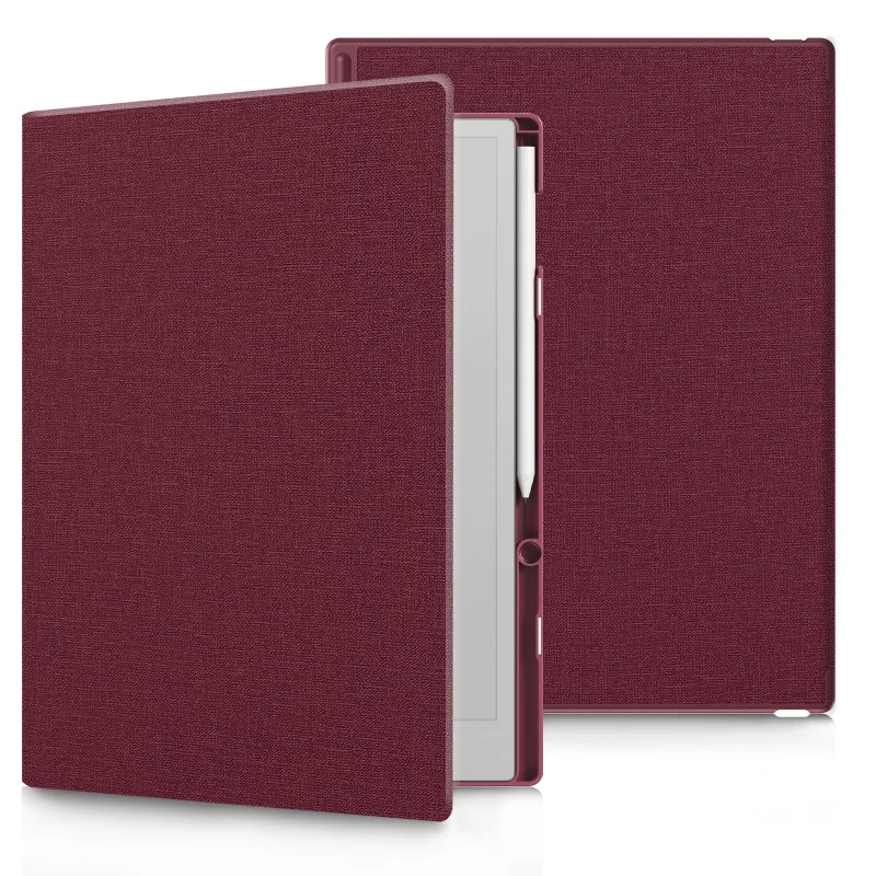 Slim Smart Flip Cover with Built-in Pencil Slot