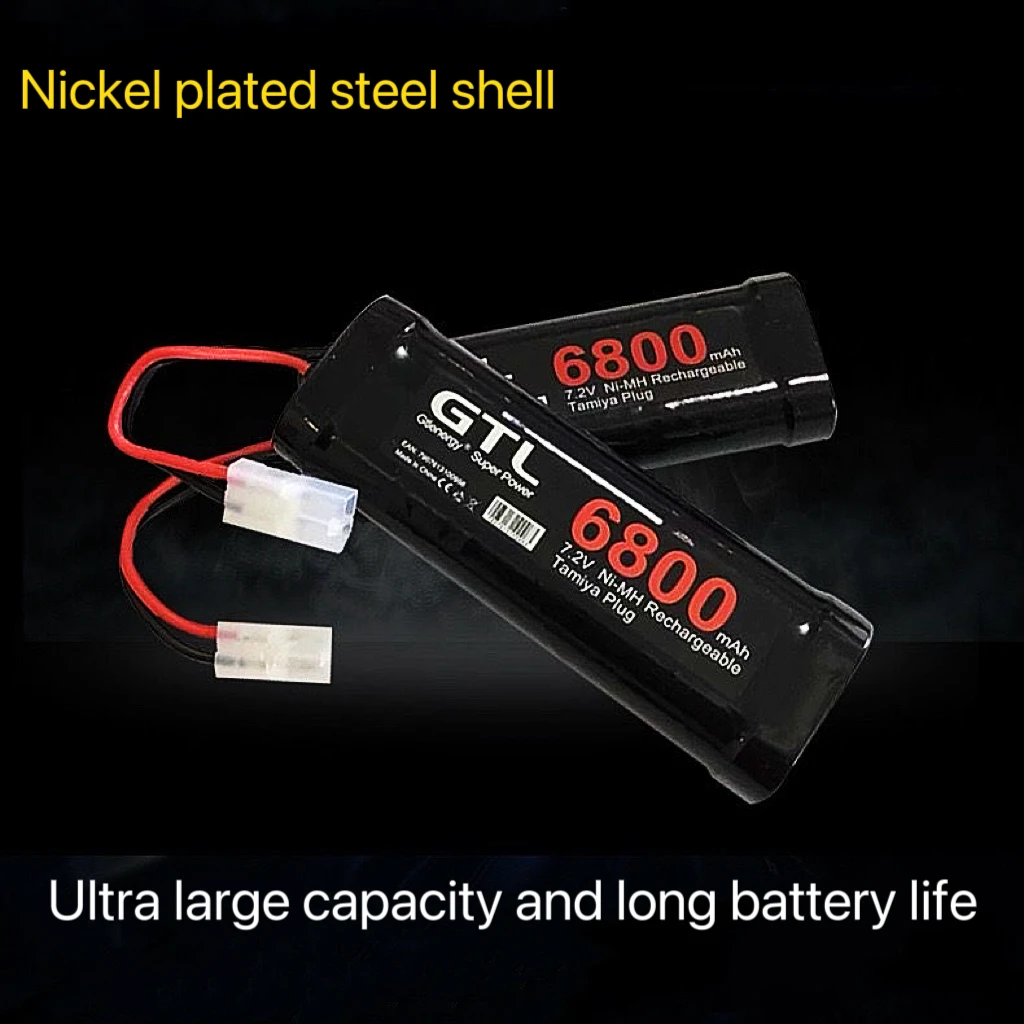 

7.2V6800mahGTL battery pack, suitable for telephone, walkie-talkie, printer, emergency lights, electric drillr, etc
