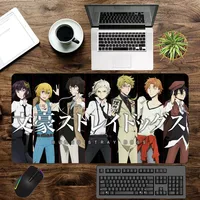 Anime B-Bungo Stray Dogs Mouse Pad  office Large Small Computer pc Keyboard Mouse Rubber Game Anti-Slip Mice Mat big 1