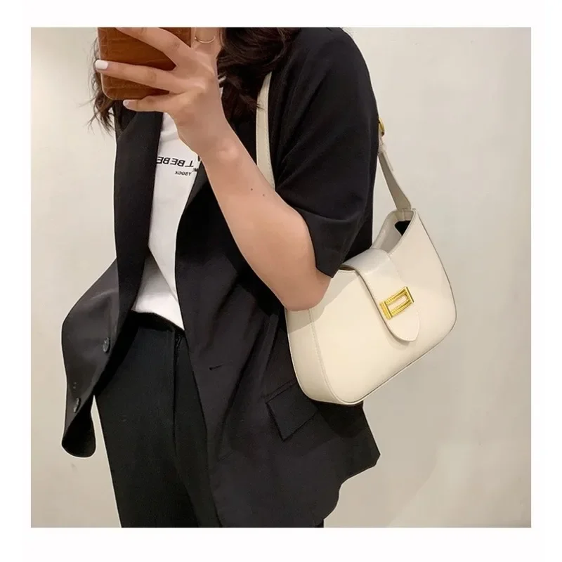 2023 Fashion Trend New Women's Bags Niche Exquisite Handbags Fashion Versatile Hot Girl Shoulder Bags High-Quality Underarm Bags