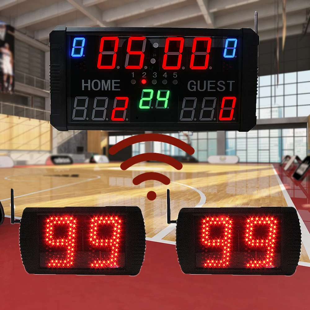 LED de basquete Sem Fio Venda quente Shot Clock com tempo de jogo - China  Temporizador Temporizador de basquetebol, Basquetebol 24 Segundo Shot Clock  Temporizador Temporizador de Basquetebol scoreboard