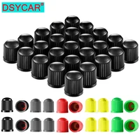 10/25/50/100Pcs Tire Valve Caps, Plastic Car Tire Stem Dust Covers Universal Valve Caps for Cars, Bicycle, Trucks, Motorcycles 1