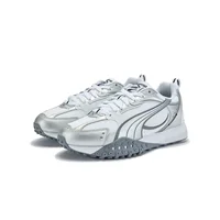 Puma Blktop Rider : Chaussures décontractées basses classiques, polyvalentes, de style rétro et ajustées pour hommes et femmes – Argent 406318-02 4