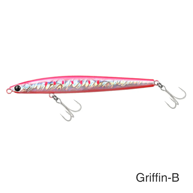 Ultra Long Casting Sinking Pencil Slim Artificial Hard Bait for Trout and Bass Fishing