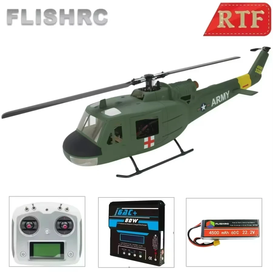 Hélicoptère RC 500 RTF Mode2 - Précision et Puissance