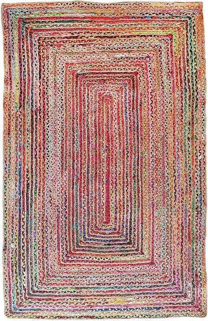 Handwoven Jute Rug Indian Bedroom Carpet Home Decor Large Rugs Braided Rectangle Rugs Rugs Living Room Home Decor 6