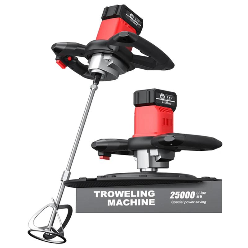 

Lithium electric wall plastering machine, cement mortar mixer, electric wall polishing machine, plastering and polishing machine