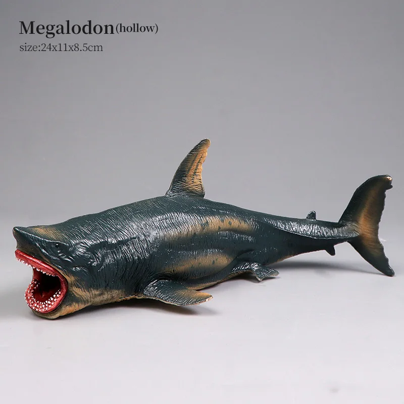 Large Shark Ocean Animal Action Figure - Decorative Toy and Gift Playset