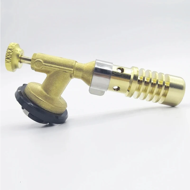 Outdoor Gas Burner Flame Gas Torch Flame Gun Blowtorch Cooking Soldering Butane Gas-Burner Lighter Heating Camping