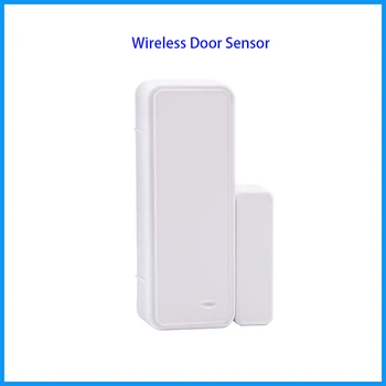 1/3/6pcs Wireless 433MHz Magnetic Door Sensor Door Window Two-way Open / Close Detector for Home Security Alarm Systems