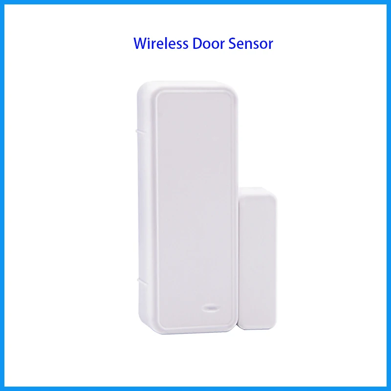 Sensor magnético inalámbrico para puerta y ventana, Detector de apertura y  cierre bidireccional para sistemas de alarma de seguridad del hogar,  433MHz, 1/3/6 unidades