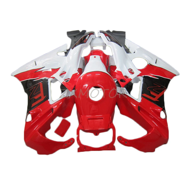 

Fairing Kit Fit For Honda CBR600 F2 1991 1992 1993 1994 High Quality Customizable fairings cbr 600 91 92 93 94 Red White SZ18