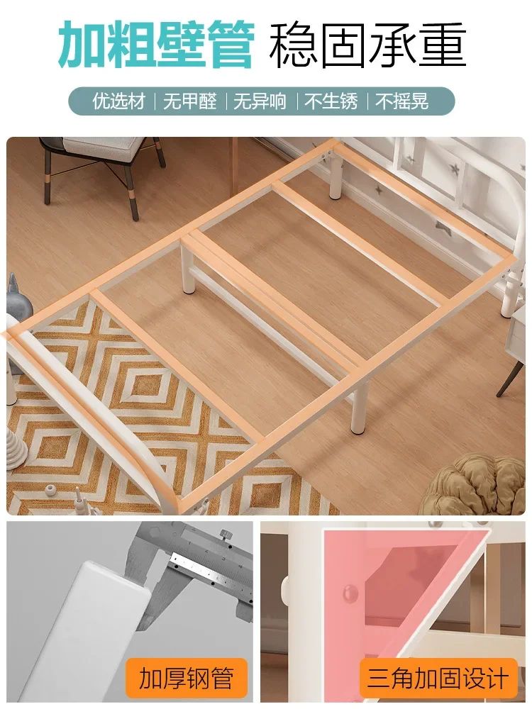 Adult Iron Bed Simple Office Siesta Artifact Dormitory Siesta Single Family Folding Bed