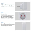 Programmable Countdown Timer Socket Electrical Intelligent 6HR Socket for USB Interface Switch with EU US UK FR Plug 5