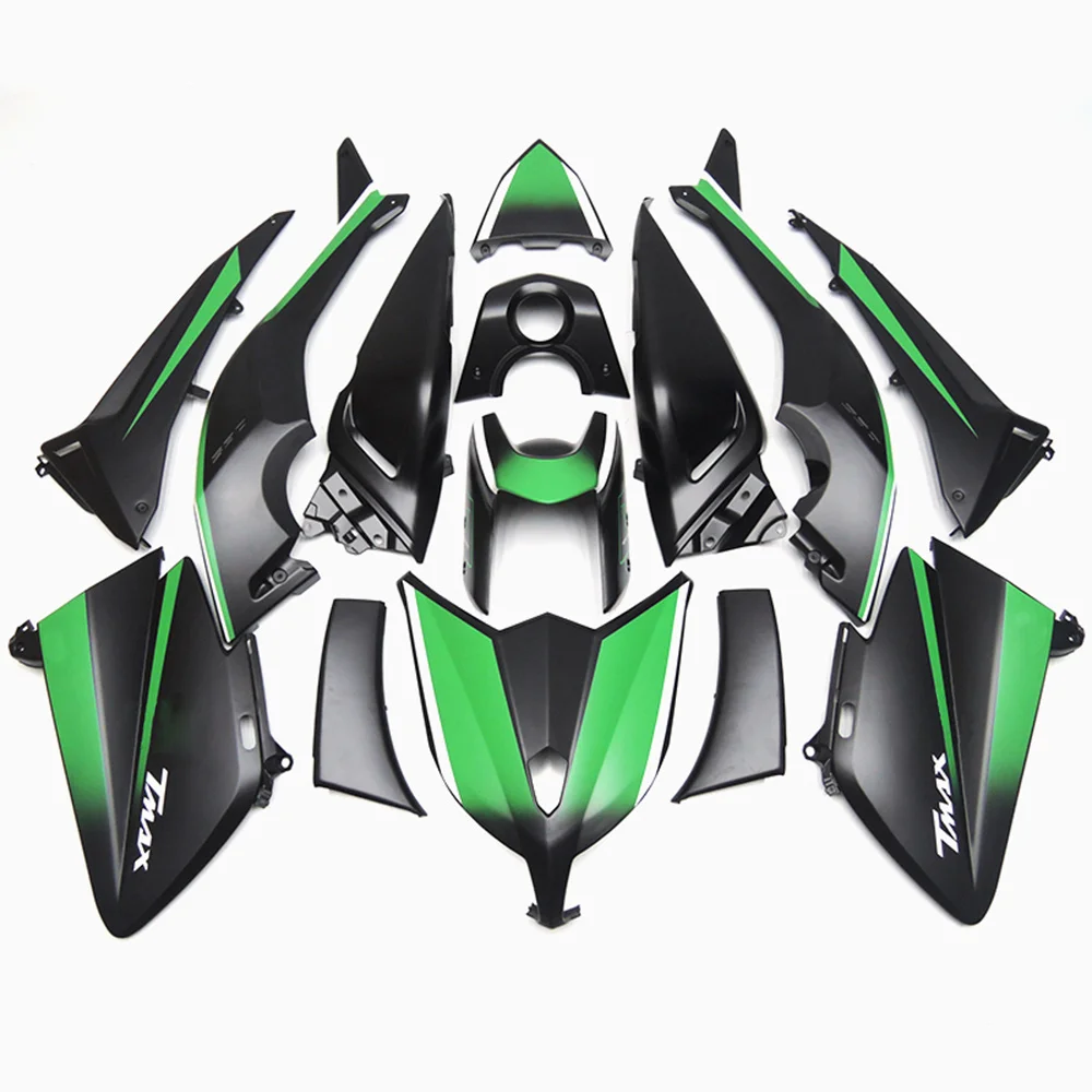 Per Yamaha Tmax-530 Tmax 530 Tmax530 2012 2013 2014 12 13 14 Kit Plastica Kit Carenatura Moto Iniezione Nero Opaco Zxmt